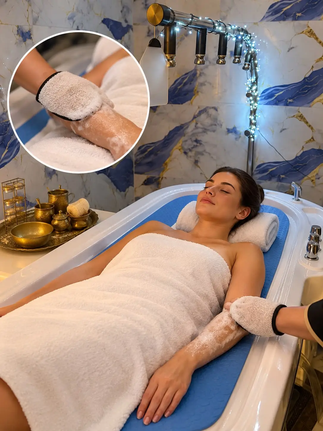 Inviting treatment space at Argana